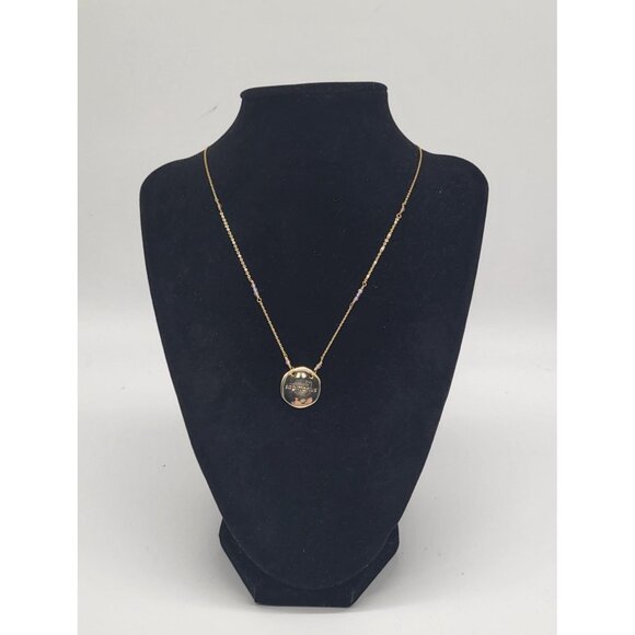 Luna Norte Jewelry - Luna Norte Sagittarius Necklace Gold Tone Purple Faceted Beads Zodiac